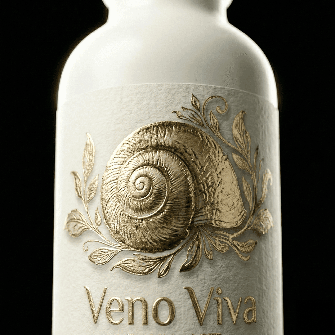 Serum texture closeup